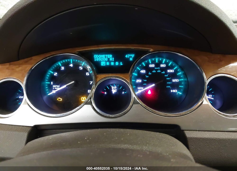 2012 BUICK ENCLAVE PREMIUM VIN: 5GAKVDED7CJ177223