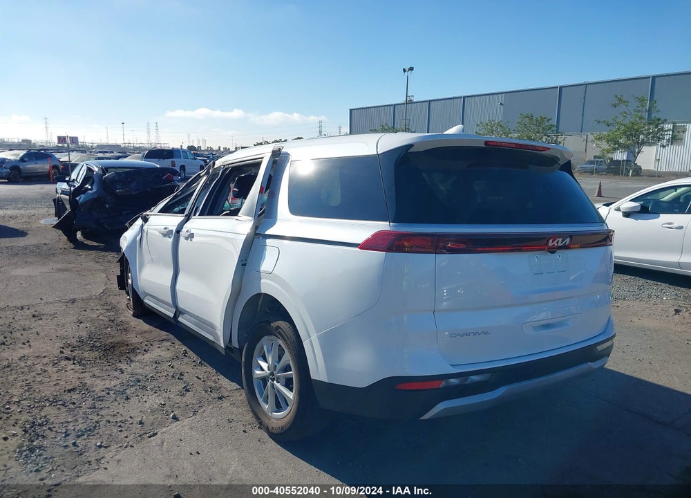 2024 KIA CARNIVAL MPV LX SEAT PACKAGE VIN: KNDNB4H30R6385608