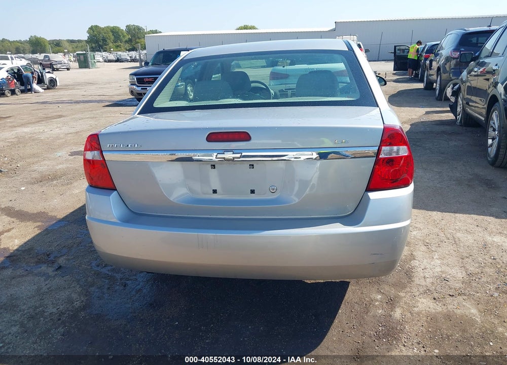 2007 CHEVROLET MALIBU LS VIN: 1G1ZS57F07F267633