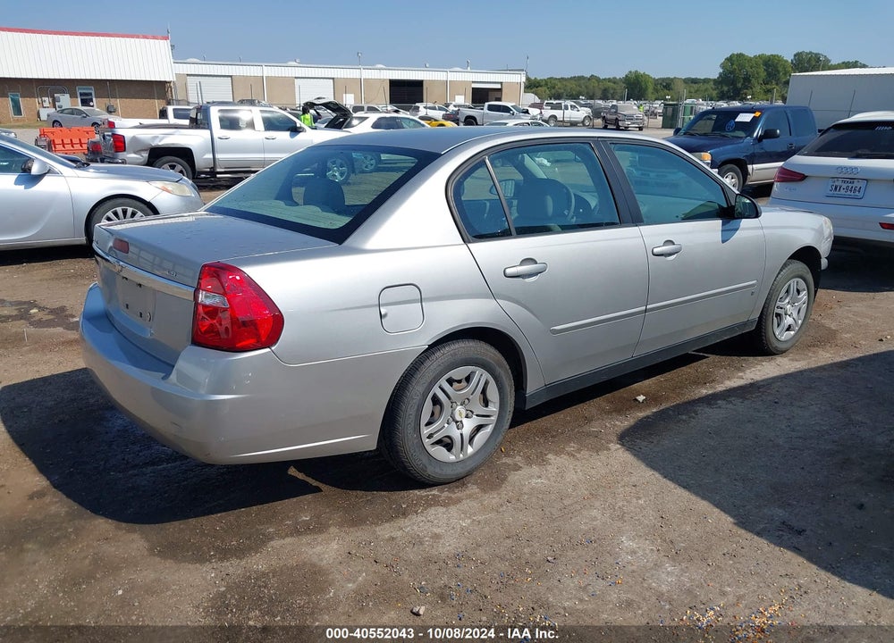 2007 CHEVROLET MALIBU LS VIN: 1G1ZS57F07F267633