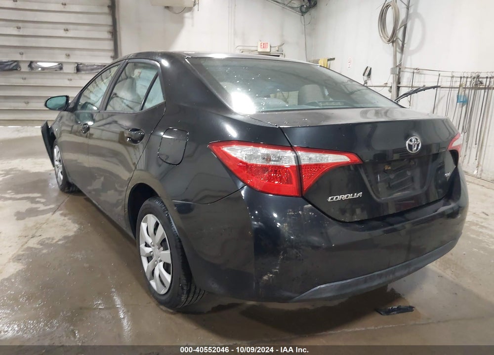 2014 TOYOTA COROLLA LE VIN: 5YFBURHEXEP077361