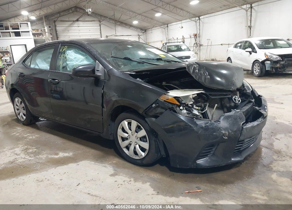 2014 TOYOTA COROLLA LE VIN: 5YFBURHEXEP077361