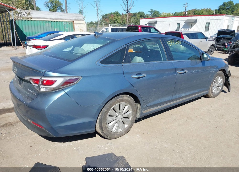 2016 HYUNDAI SONATA HYBRID SE VIN: KMHE24L13GA041816