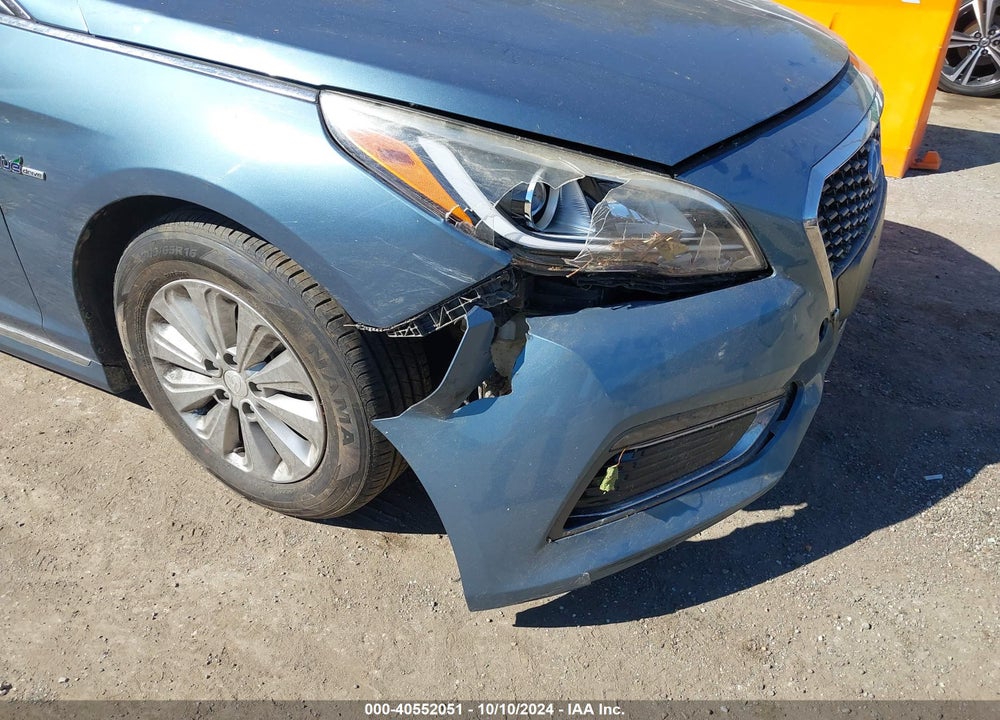 2016 HYUNDAI SONATA HYBRID SE VIN: KMHE24L13GA041816