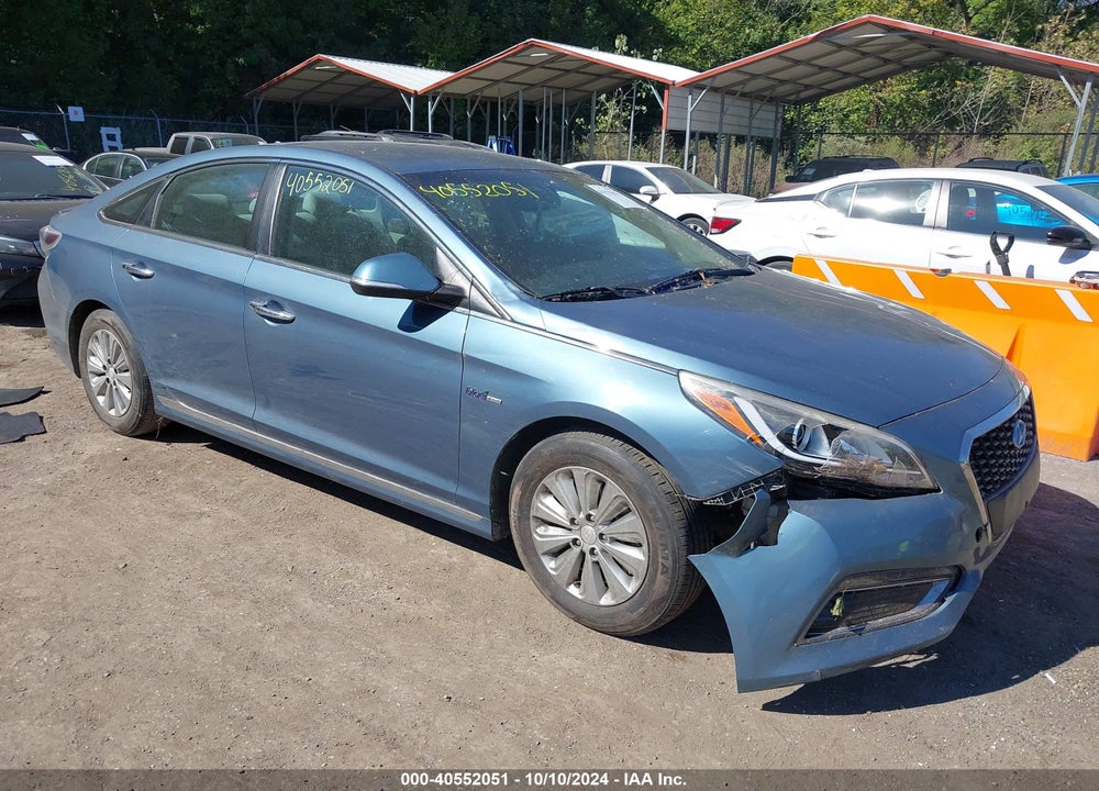 2016 HYUNDAI SONATA HYBRID SE VIN: KMHE24L13GA041816