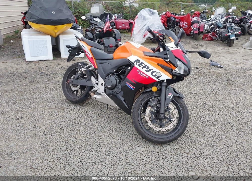 2014 HONDA CBR500 RA-ABS VIN: MLHPC4409E5100077