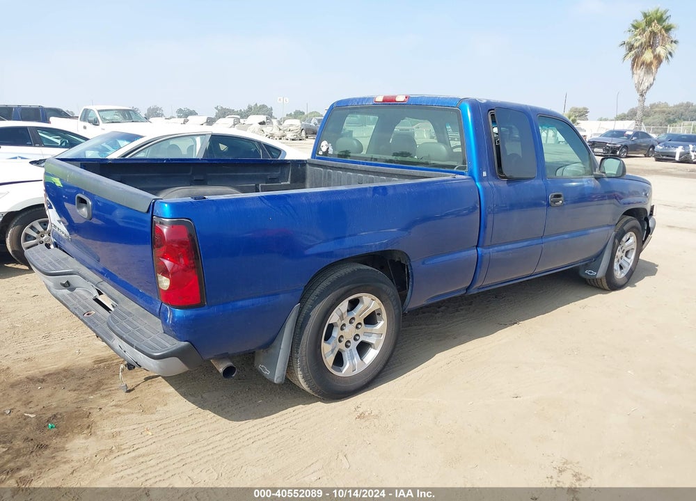 2004 CHEVROLET SILVERADO 1500 WORK TRUCK VIN: 1GCEC19XX4Z183900