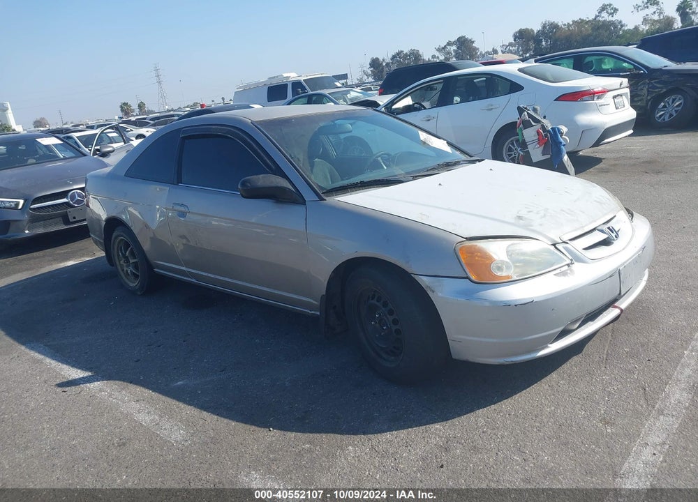 2002 HONDA CIVIC LX VIN: 1HGEM225X2L063852