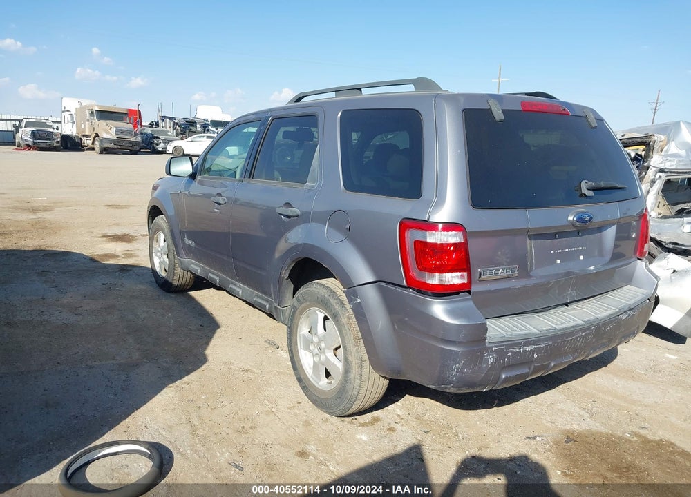 2008 FORD ESCAPE XLT VIN: 1FMCU03Z68KB08999