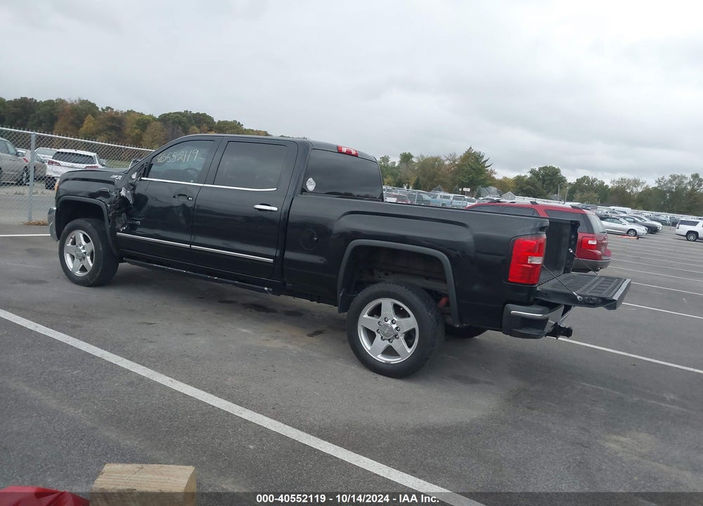 2015 GMC SIERRA 2500HD SLT VIN: 1GT12ZEG8FF663671