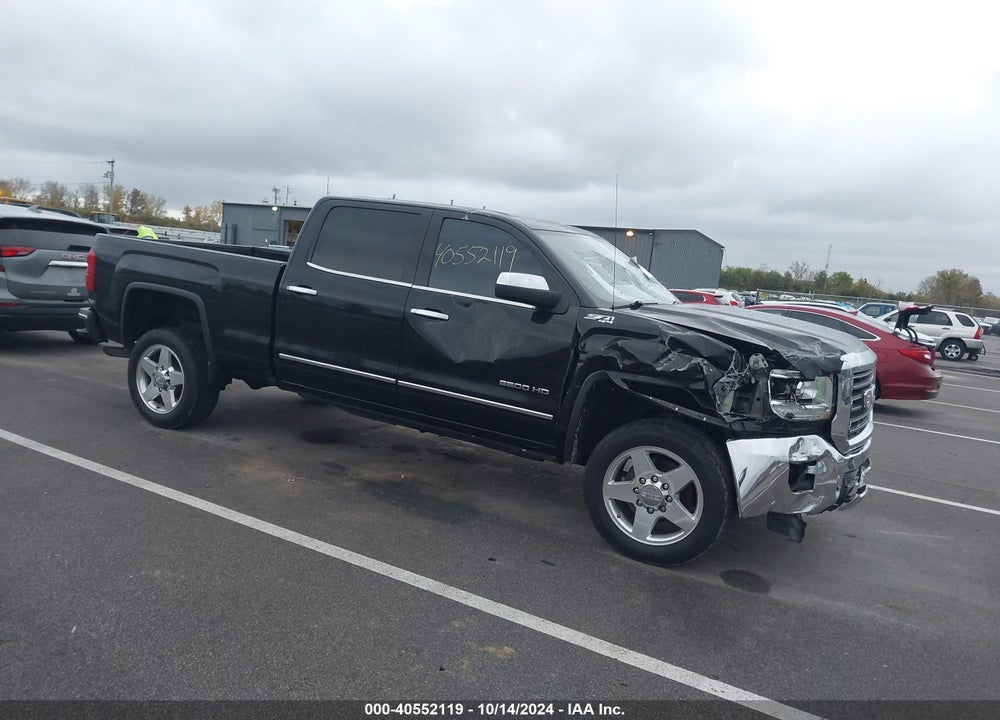 2015 GMC SIERRA 2500HD SLT VIN: 1GT12ZEG8FF663671
