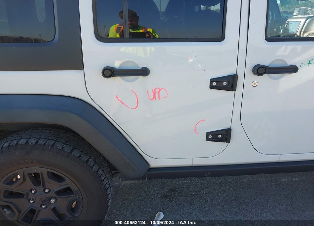 2015 JEEP WRANGLER UNLIMITED WILLYS WHEELER VIN: 1C4BJWDG9FL634818