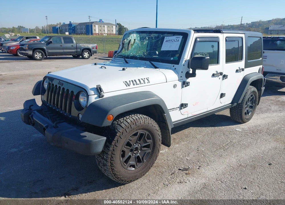 2015 JEEP WRANGLER UNLIMITED WILLYS WHEELER VIN: 1C4BJWDG9FL634818