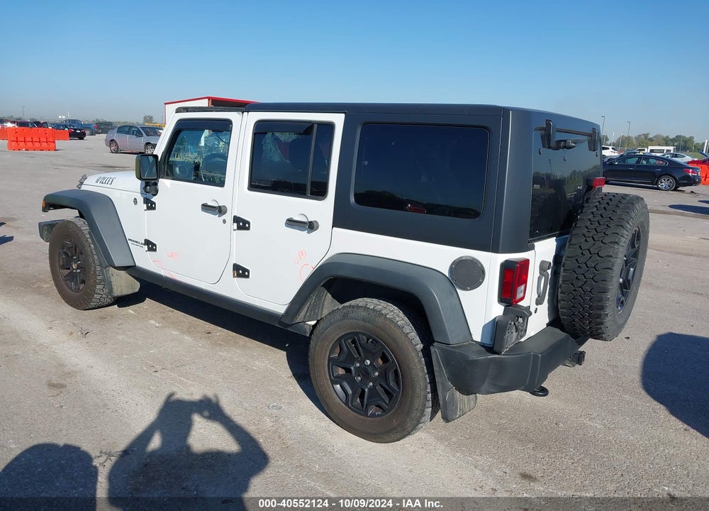 2015 JEEP WRANGLER UNLIMITED WILLYS WHEELER VIN: 1C4BJWDG9FL634818