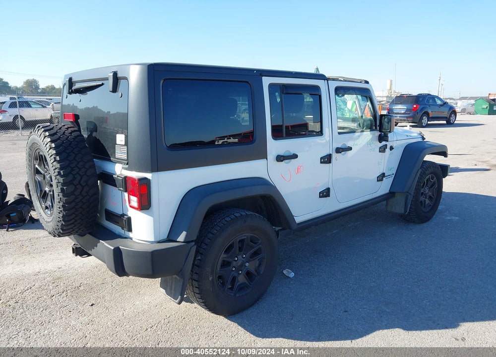 2015 JEEP WRANGLER UNLIMITED WILLYS WHEELER VIN: 1C4BJWDG9FL634818
