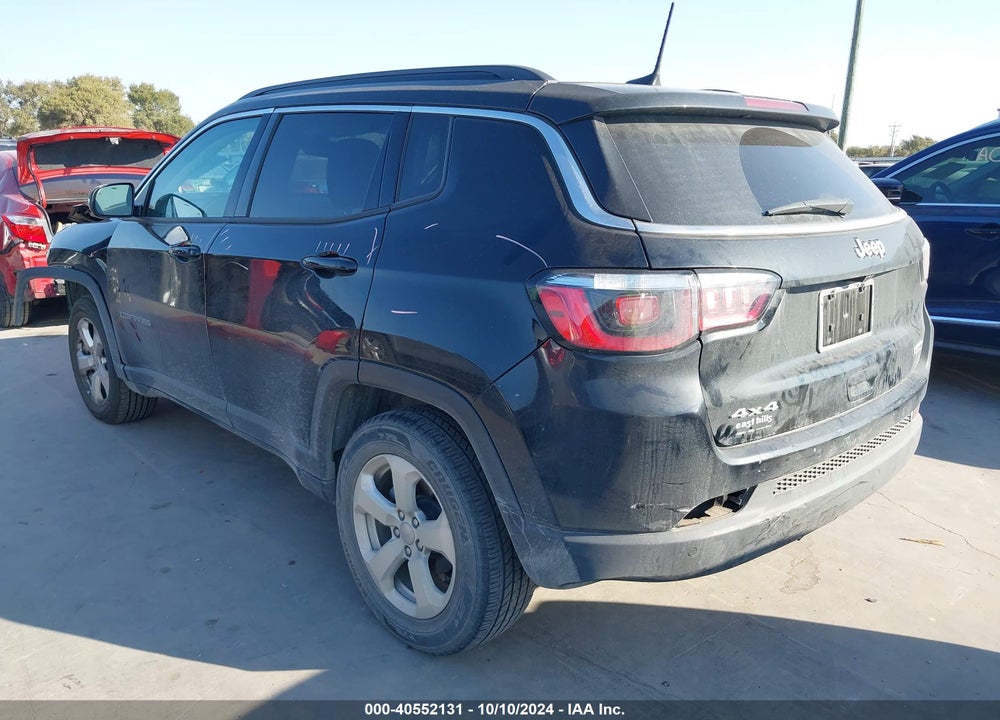 2018 JEEP COMPASS LATITUDE 4X4 VIN: 3C4NJDBB5JT114203