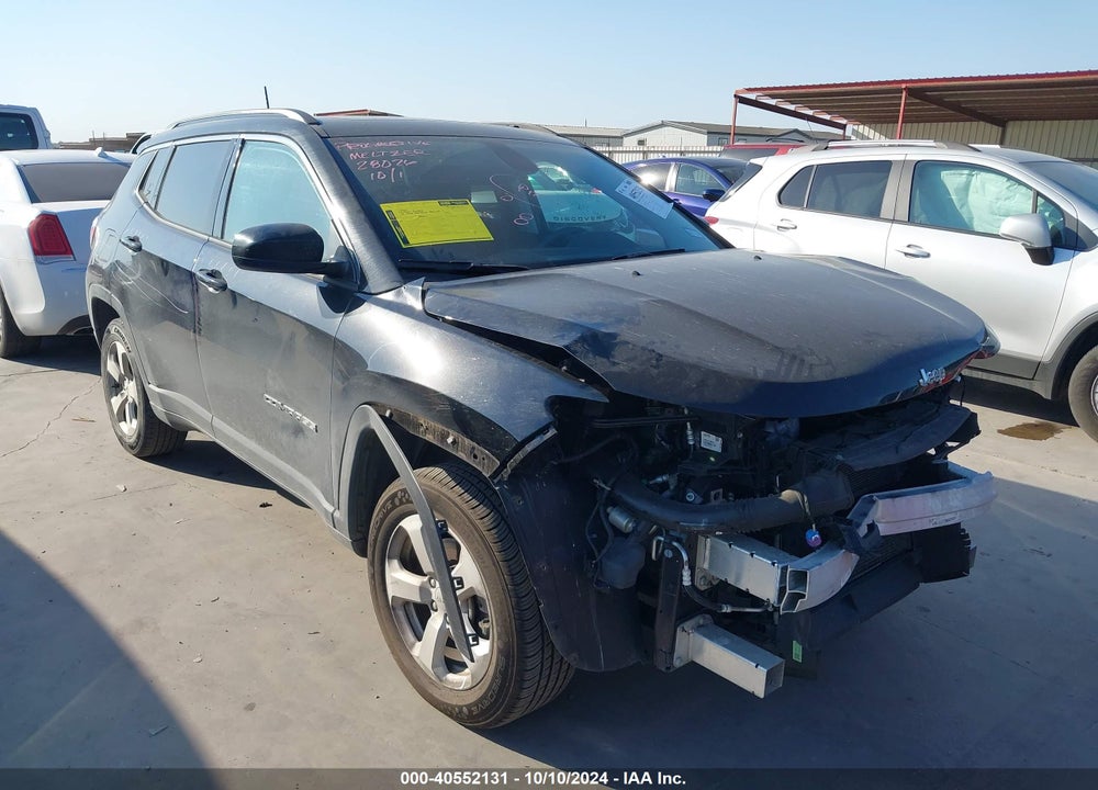 2018 JEEP COMPASS LATITUDE 4X4 VIN: 3C4NJDBB5JT114203