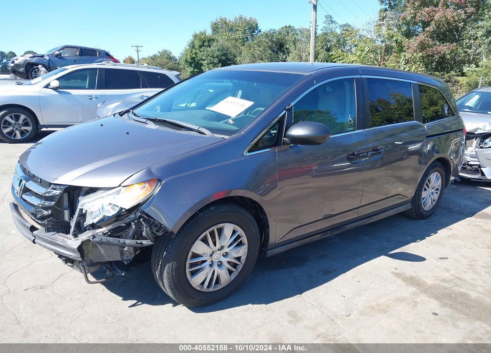 2015 HONDA ODYSSEY LX VIN: 5FNRL5H20FB049775