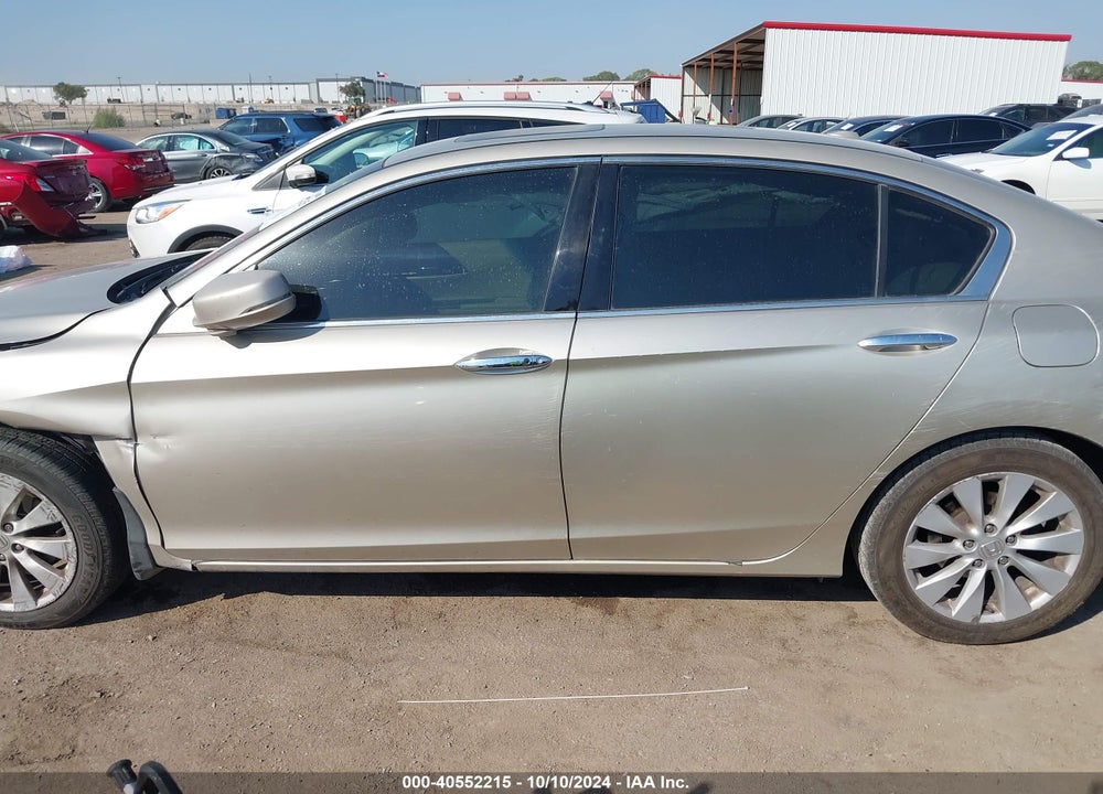 2013 HONDA ACCORD EX-L V-6 VIN: 1HGCR3F81DA025234