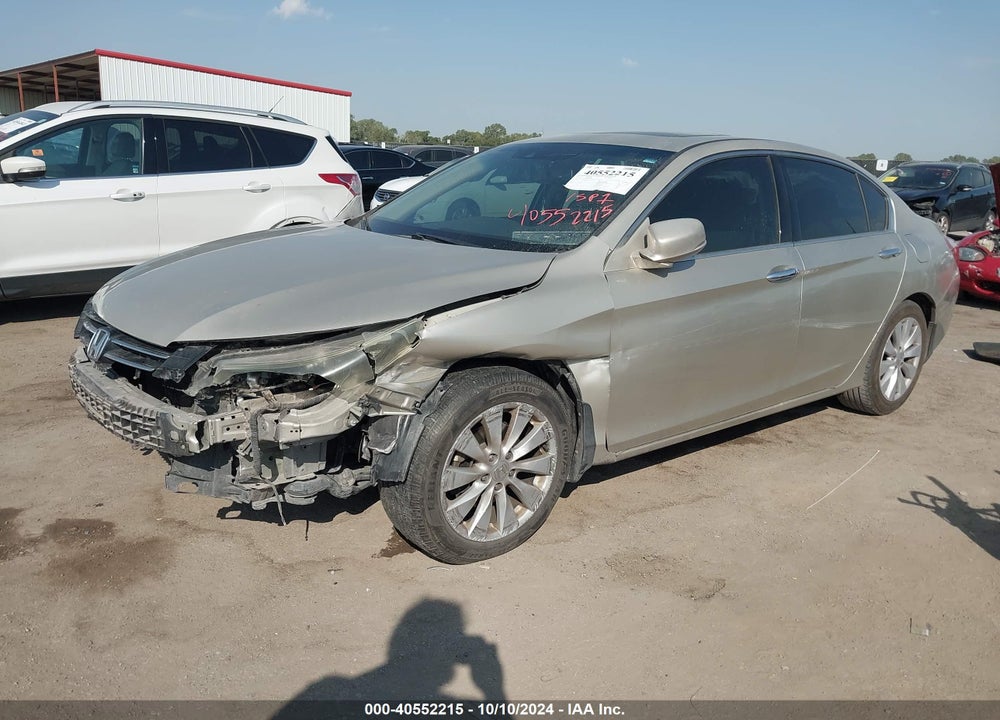 2013 HONDA ACCORD EX-L V-6 VIN: 1HGCR3F81DA025234