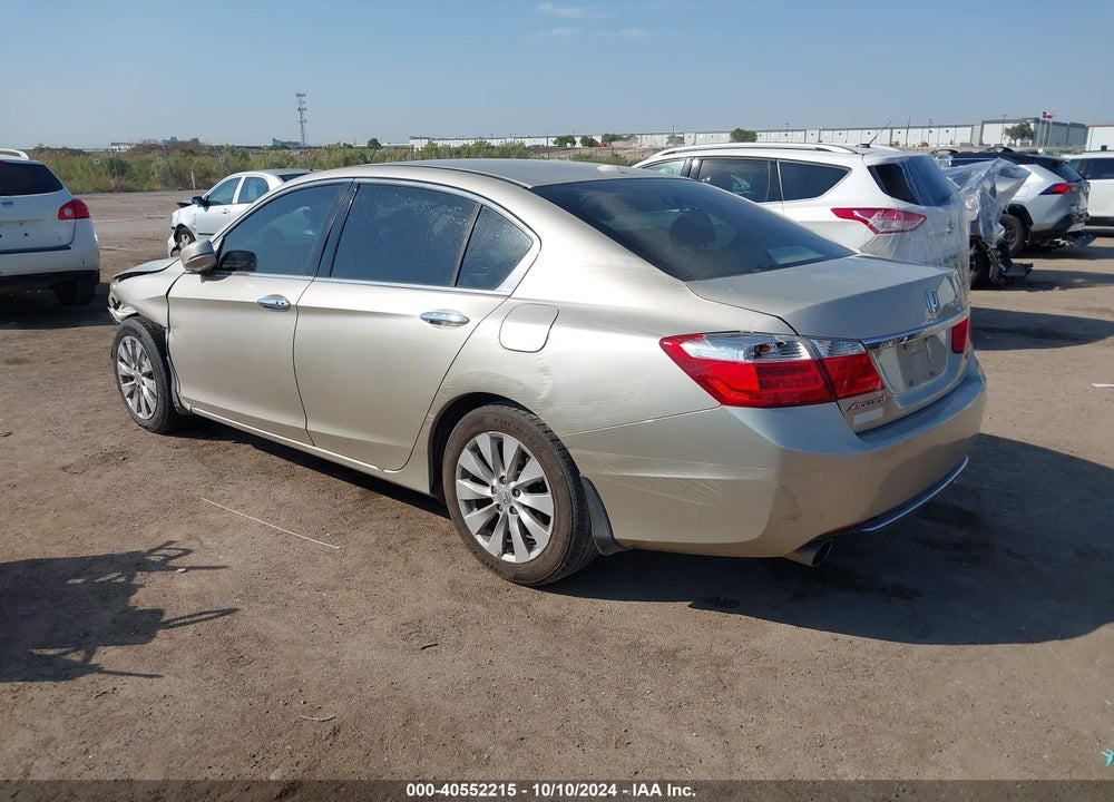 2013 HONDA ACCORD EX-L V-6 VIN: 1HGCR3F81DA025234