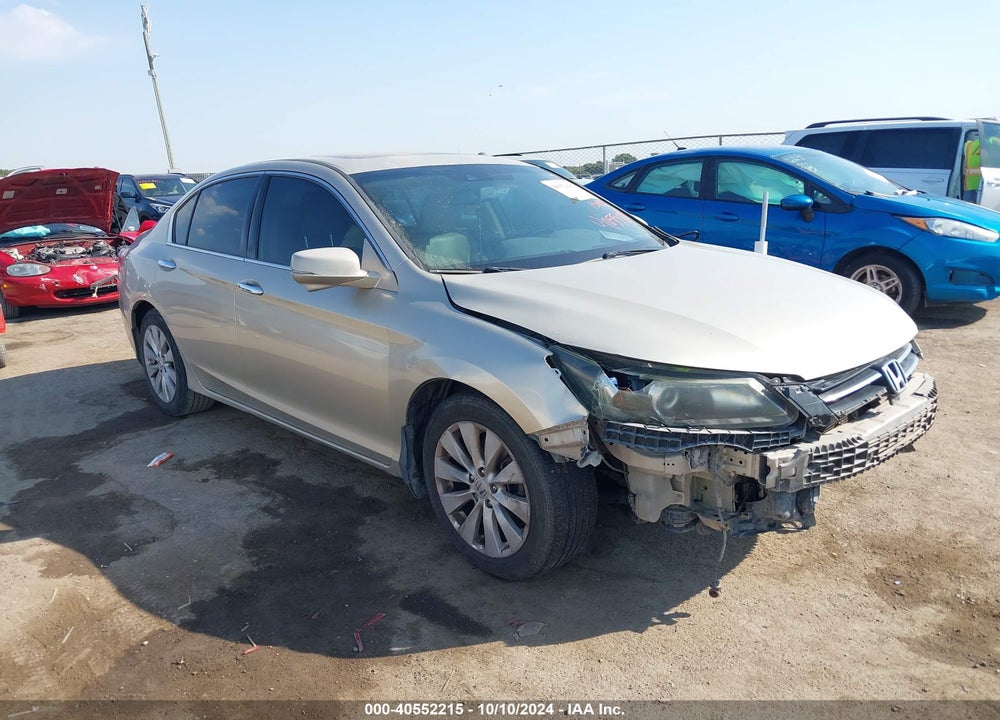 2013 HONDA ACCORD EX-L V-6 VIN: 1HGCR3F81DA025234