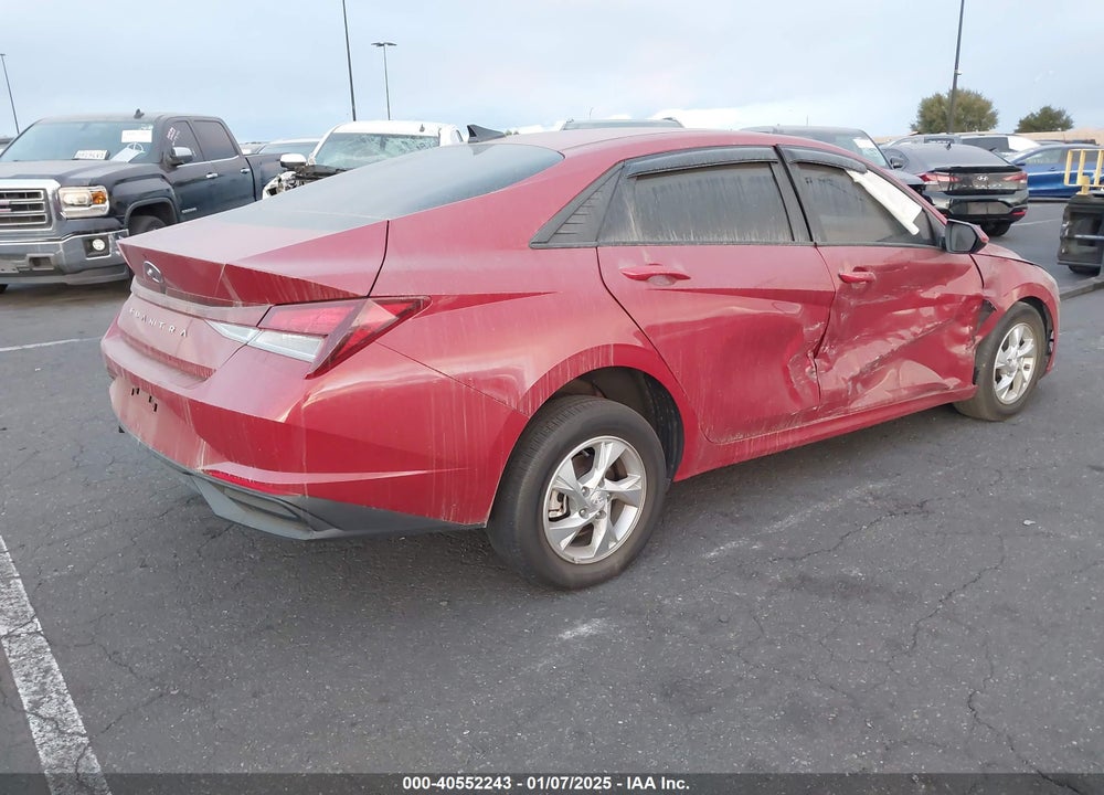 2022 HYUNDAI ELANTRA SE VIN: KMHLL4AG4NU349763