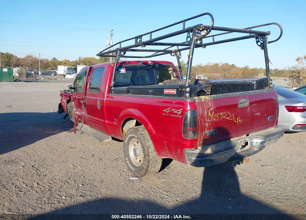 2002 FORD F-250 LARIAT/XL/XLT VIN: 1FTNW21F12ED66011
