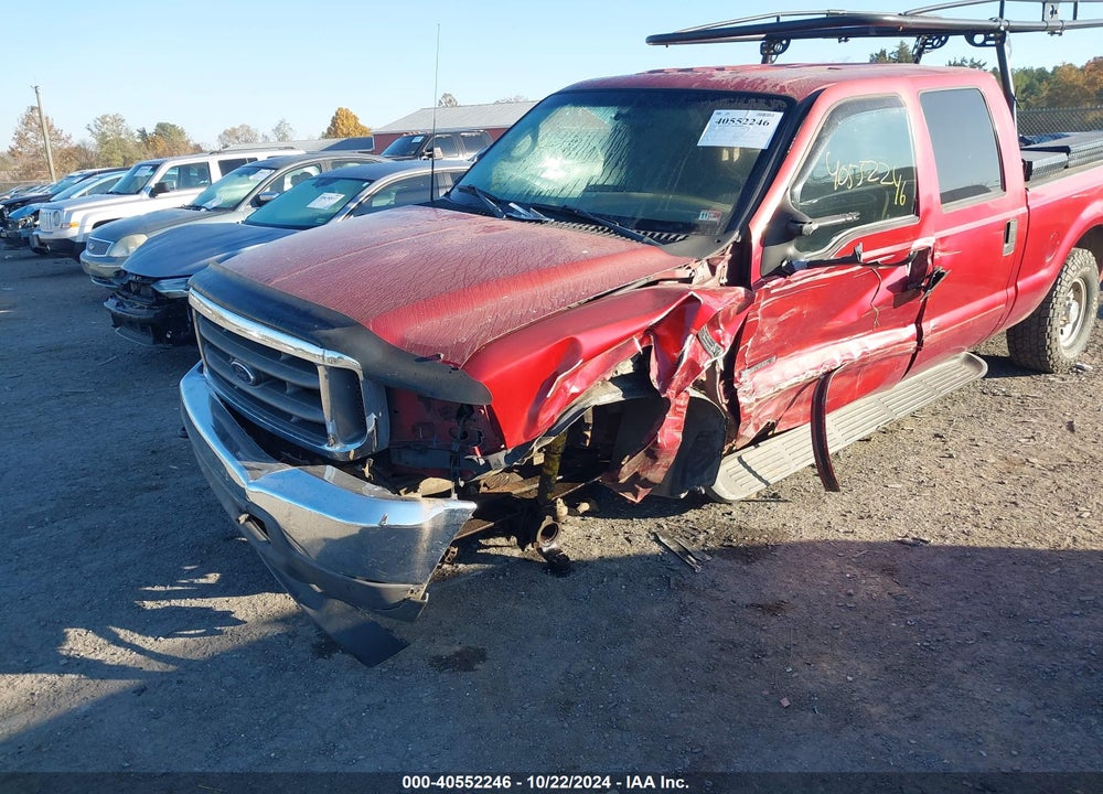 2002 FORD F-250 LARIAT/XL/XLT VIN: 1FTNW21F12ED66011