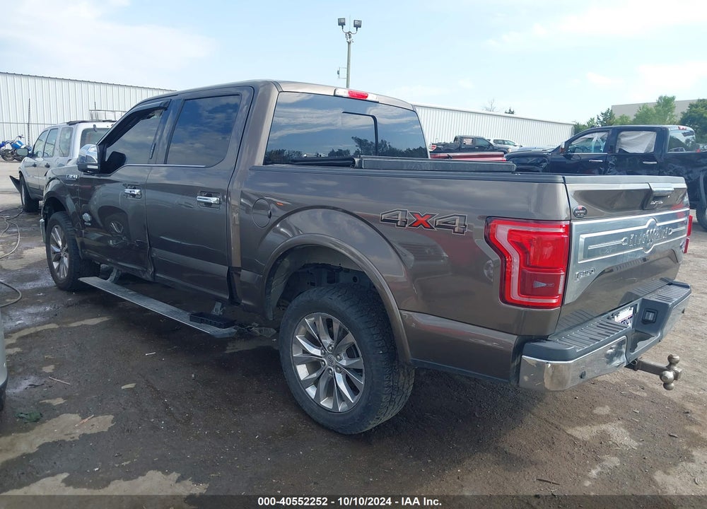 2015 FORD F-150 KING RANCH VIN: 1FTEW1EG9FFB61632