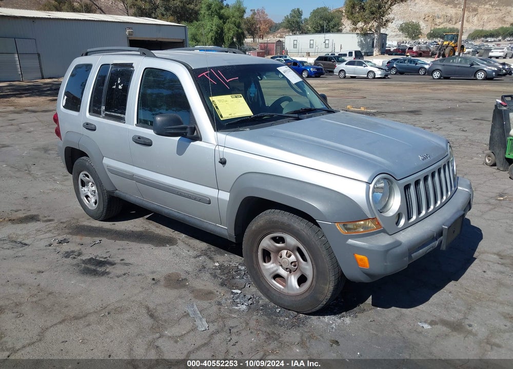 2005 JEEP LIBERTY SPORT VIN: 1J4GK48K45W664290
