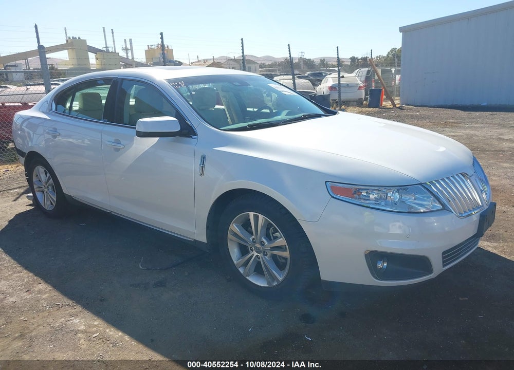 2010 LINCOLN MKS VIN: 1LNHL9DR5AG612402