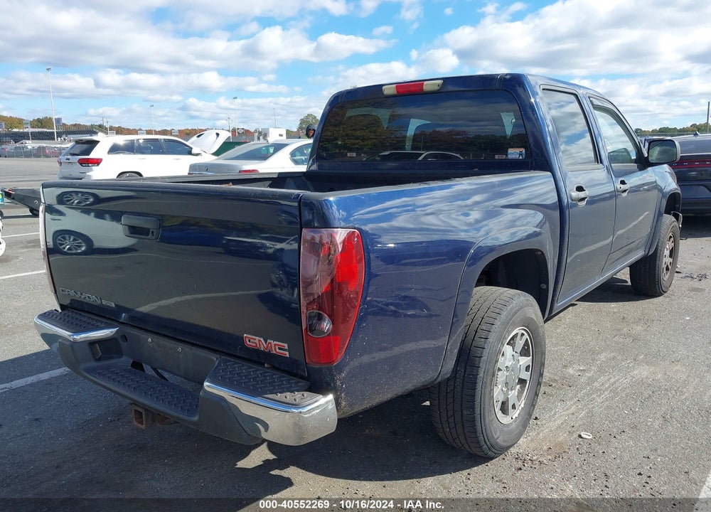 2007 GMC CANYON SLE2 VIN: 1GTDT13E078126246