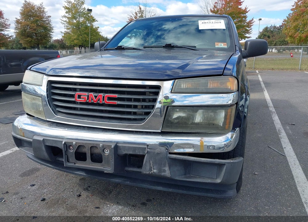2007 GMC CANYON SLE2 VIN: 1GTDT13E078126246