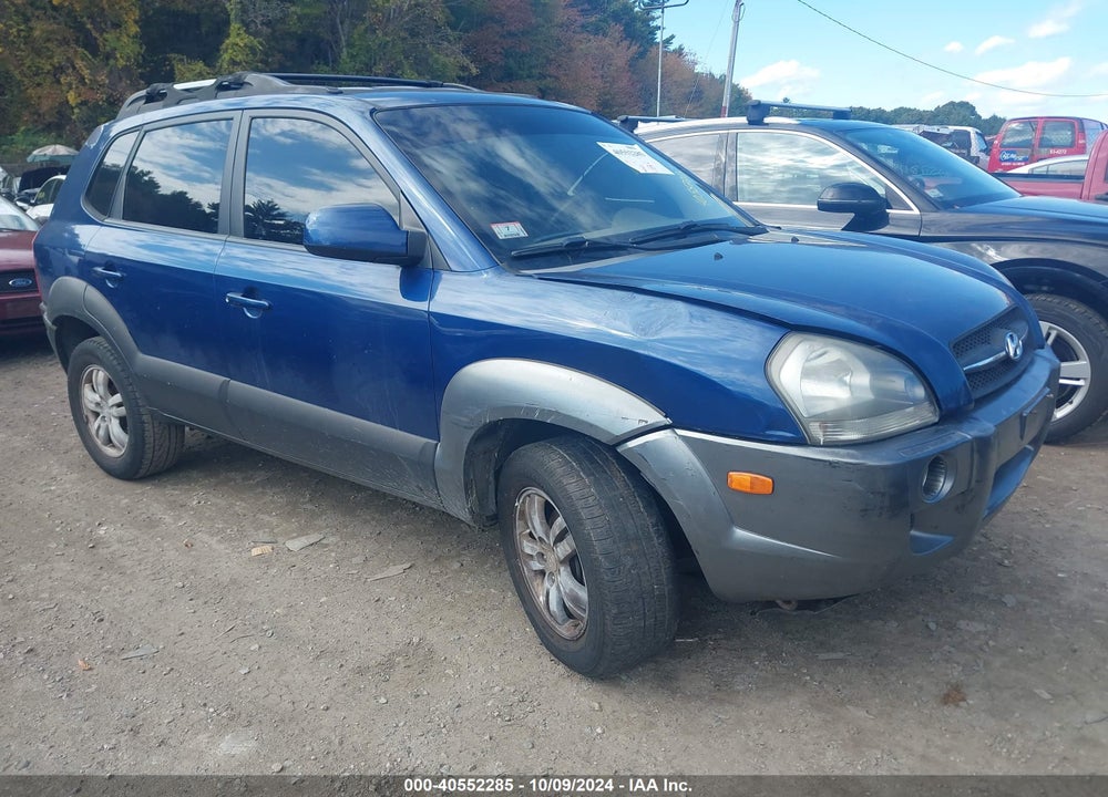 2006 HYUNDAI TUCSON GLS/LIMITED VIN: KM8JN72D56U298573