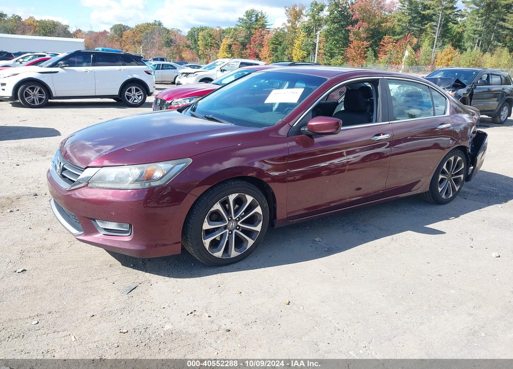 2013 HONDA ACCORD VIN: 1HGCR2F58DA179102