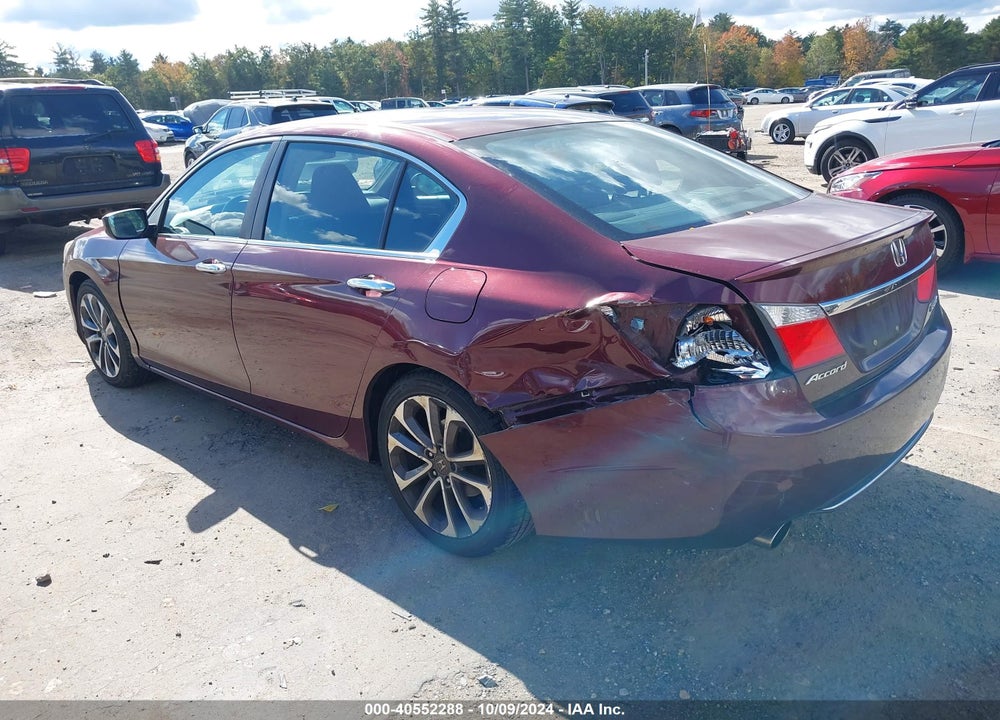 2013 HONDA ACCORD VIN: 1HGCR2F58DA179102