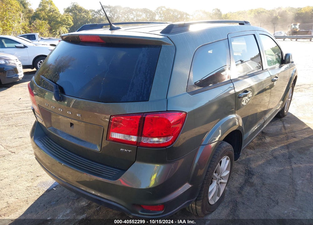 2018 DODGE JOURNEY SXT VIN: 3C4PDCBG6JT141321