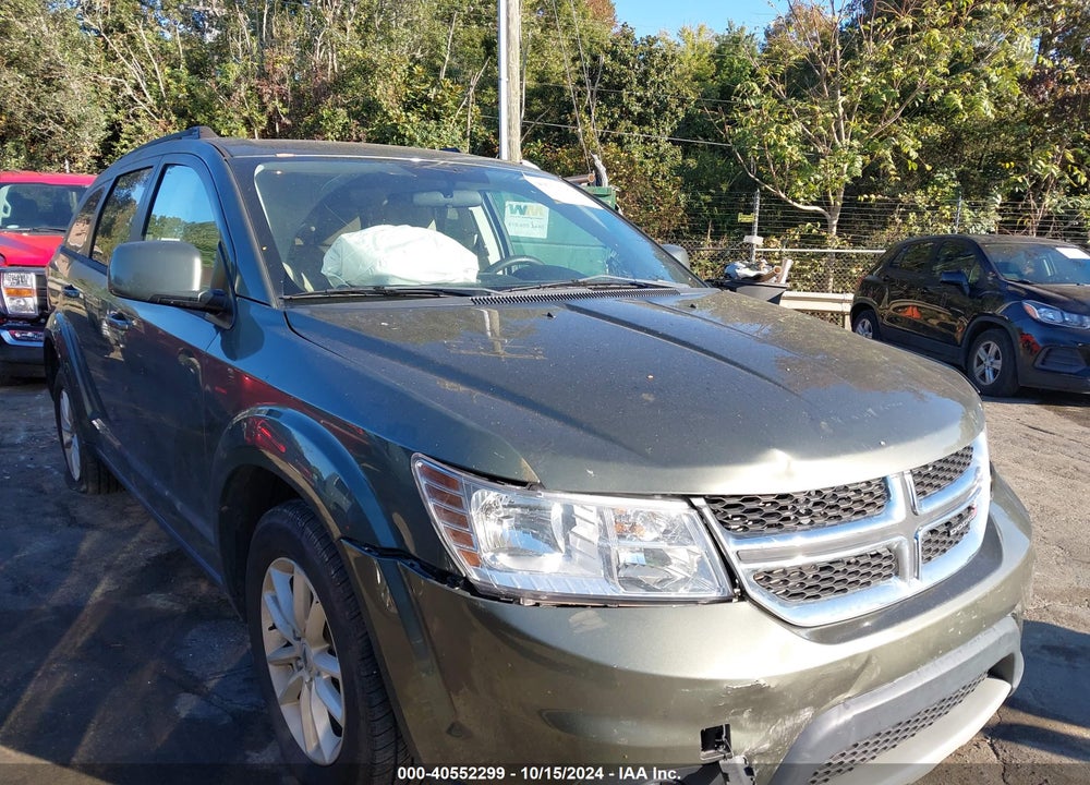 2018 DODGE JOURNEY SXT VIN: 3C4PDCBG6JT141321