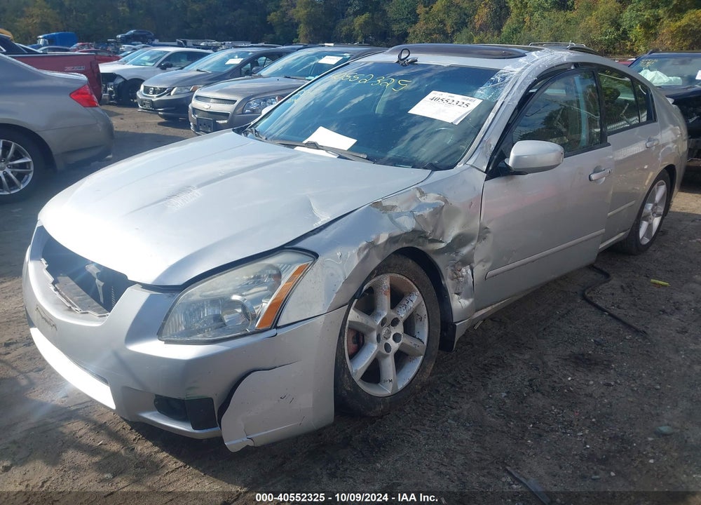 2008 NISSAN MAXIMA 3.5 SE VIN: 1N4BA41E98C821685
