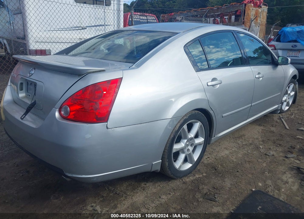 2008 NISSAN MAXIMA 3.5 SE VIN: 1N4BA41E98C821685