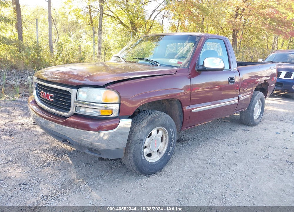 1999 GMC SIERRA 1500 SLE VIN: 1GTEK14T8XZ500486