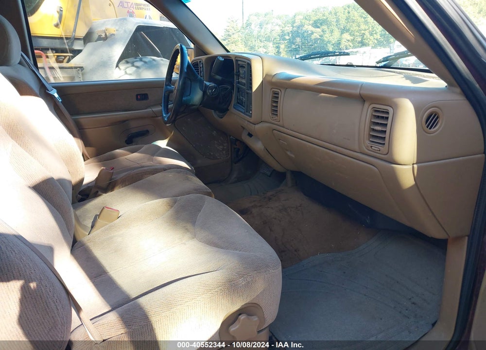 1999 GMC SIERRA 1500 SLE VIN: 1GTEK14T8XZ500486