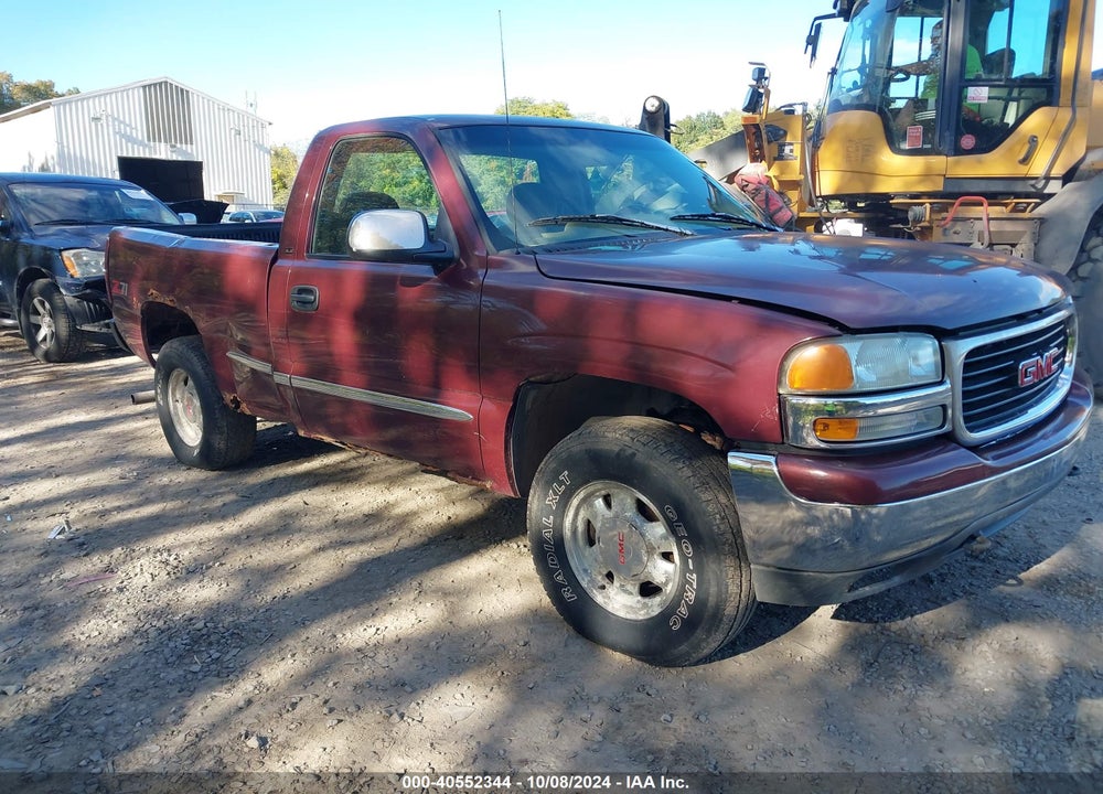 1999 GMC SIERRA 1500 SLE VIN: 1GTEK14T8XZ500486