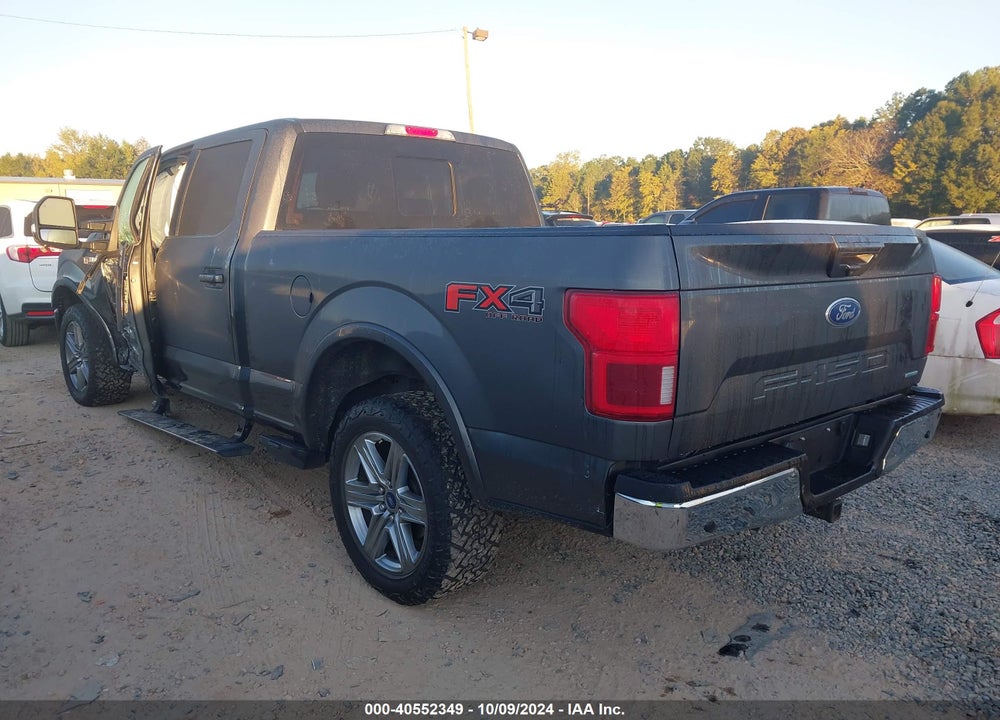 2018 FORD F-150 LARIAT VIN: 1FTFW1EG5JFE43361