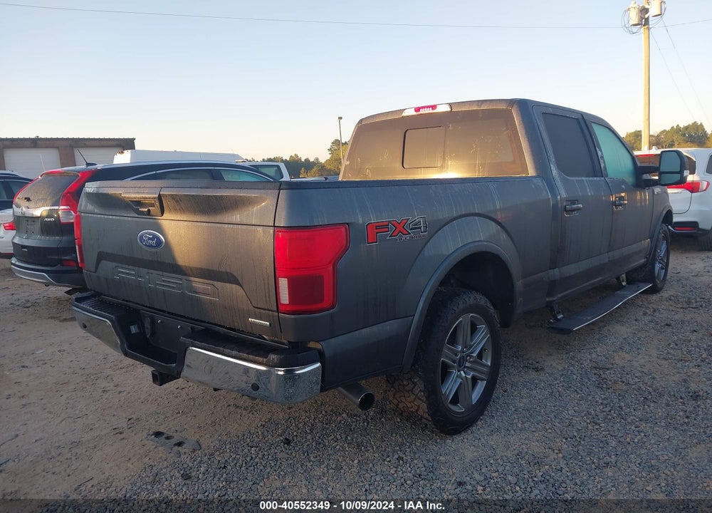 2018 FORD F-150 LARIAT VIN: 1FTFW1EG5JFE43361