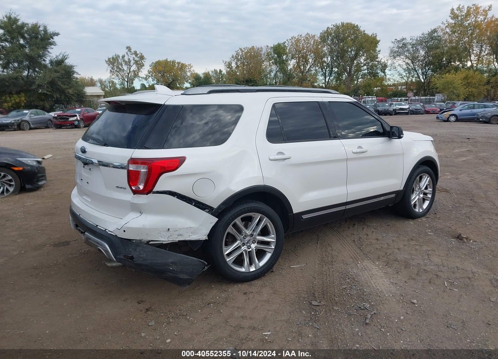 2017 FORD EXPLORER XLT VIN: 1FM5K8D85HGC19856