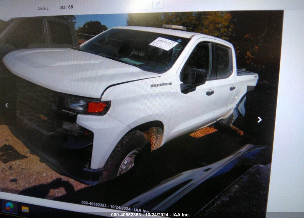 2019 CHEVROLET SILVERADO 1500 WORK TRUCK VIN: 1GCUYAEF2KZ255521