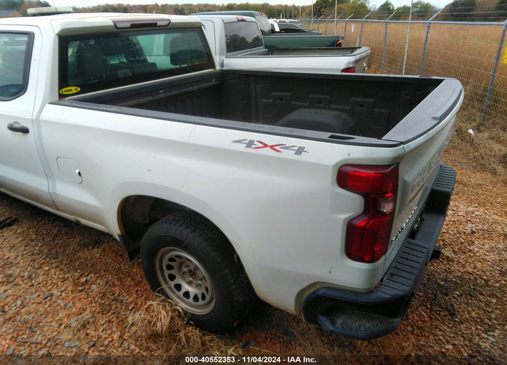 2019 CHEVROLET SILVERADO 1500 WORK TRUCK VIN: 1GCUYAEF2KZ255521