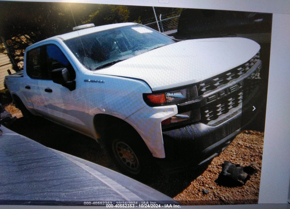 2019 CHEVROLET SILVERADO 1500 WORK TRUCK VIN: 1GCUYAEF2KZ255521
